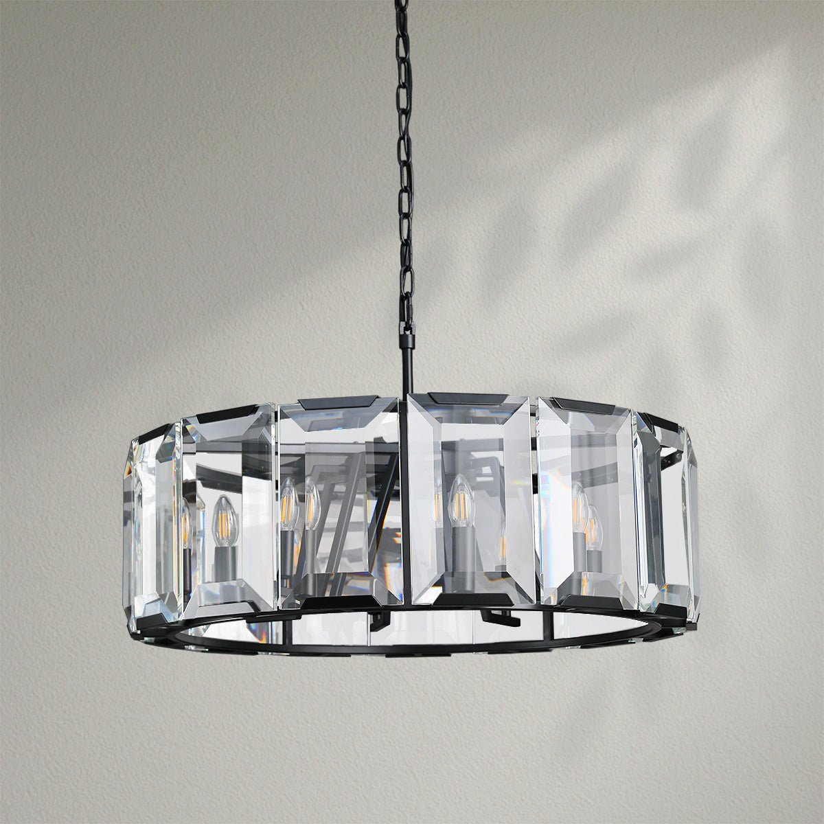 Harlows Crystal Round Chandelier - Lightings Menu