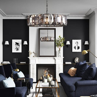 Harlows Crystal Round Chandelier - Lightings Menu