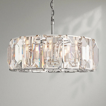 Harlows Crystal Round Chandelier - Lightings Menu