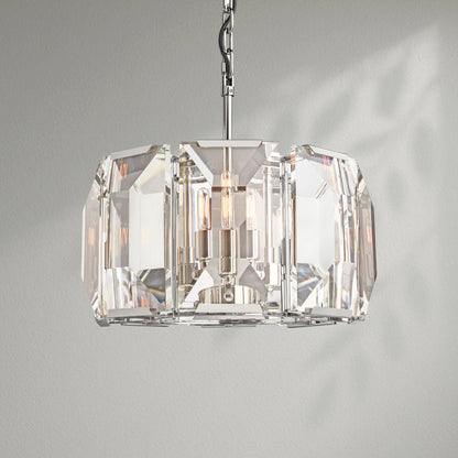 Harlows Crystal Round Chandelier - Lightings Menu