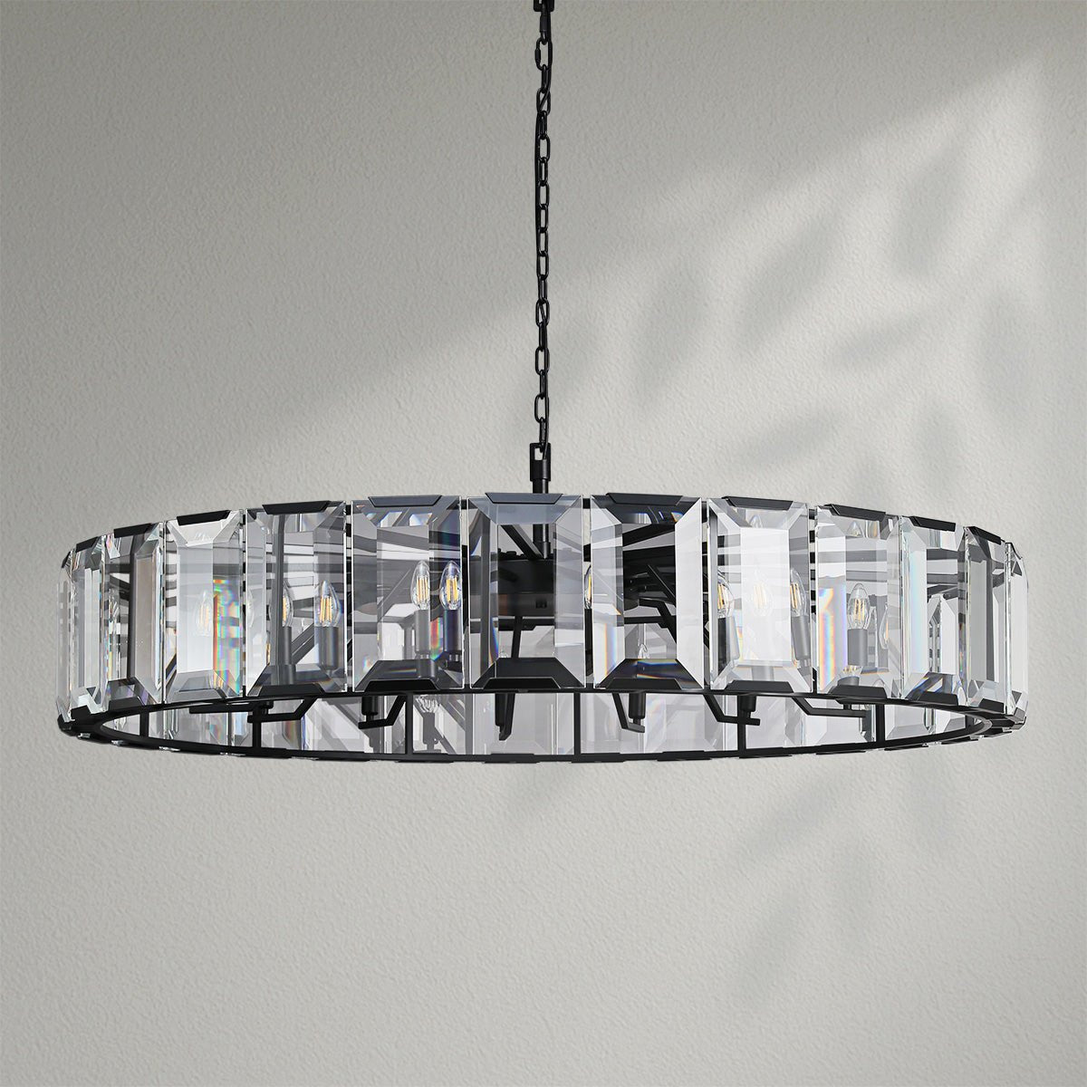 Harlows Crystal Round Chandelier - Lightings Menu