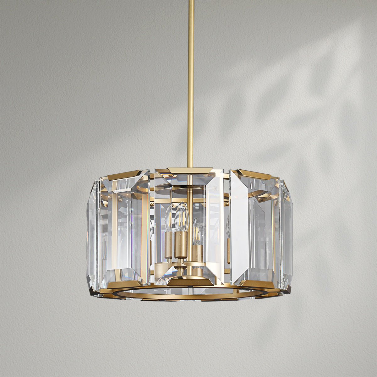 Harlows Crystal Round Chandelier - Lightings Menu