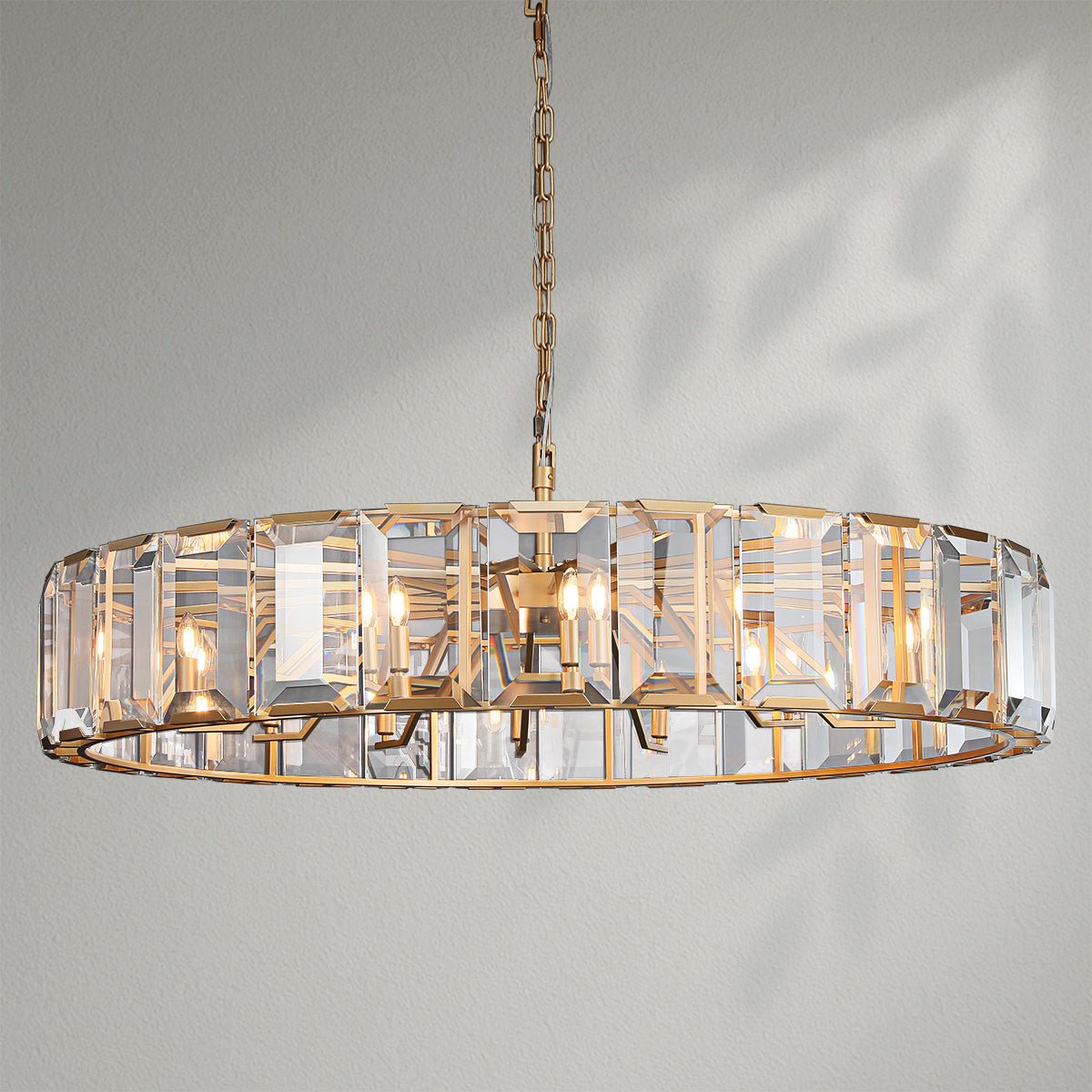 Harlows Crystal Round Chandelier - Lightings Menu