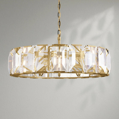 Harlows Crystal Round Chandelier - Lightings Menu