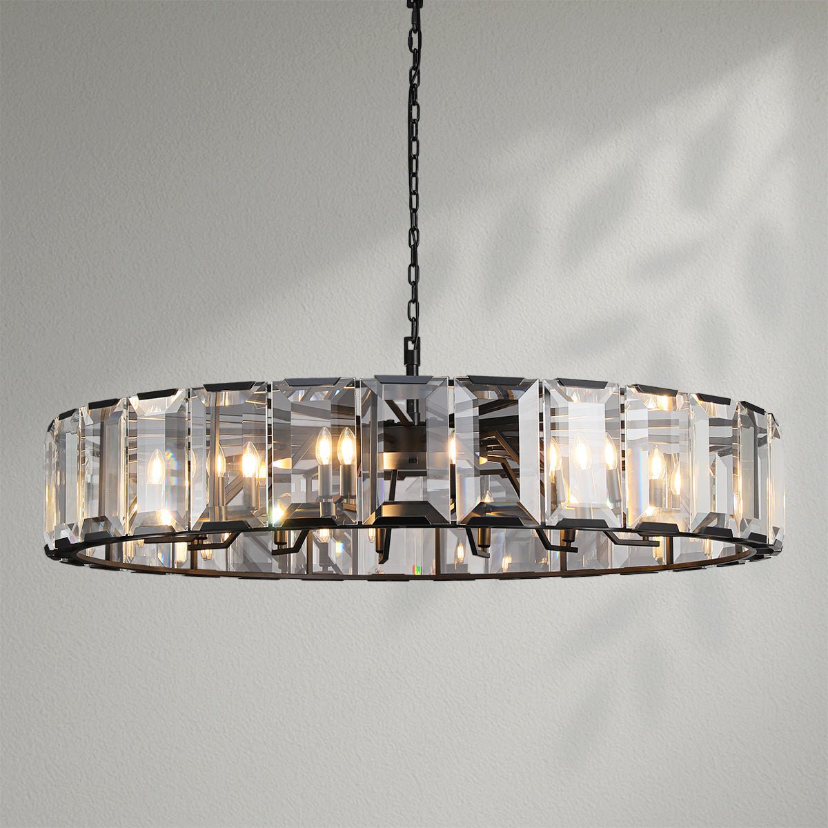 Harlows Crystal Round Chandelier - Lightings Menu
