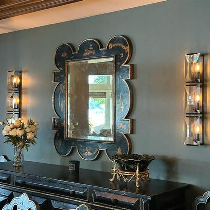 Harlows Crystal Triple Wall Lamp - Lightings Menu