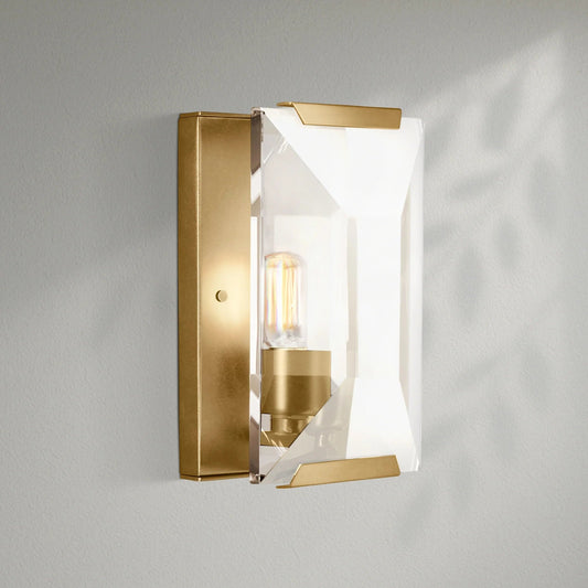 Harlows Crystal Wall Sconce - Lightings Menu