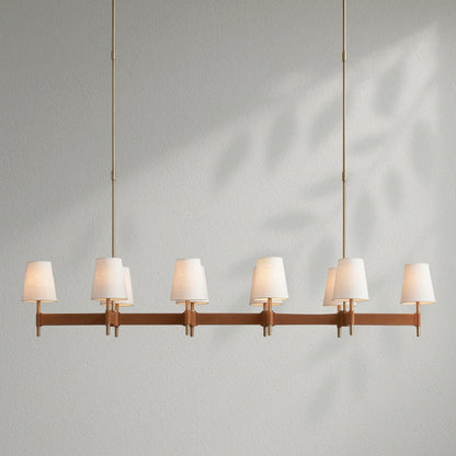 Hasting Linear Chandelier 6/8/10 Light - Lightings Menu