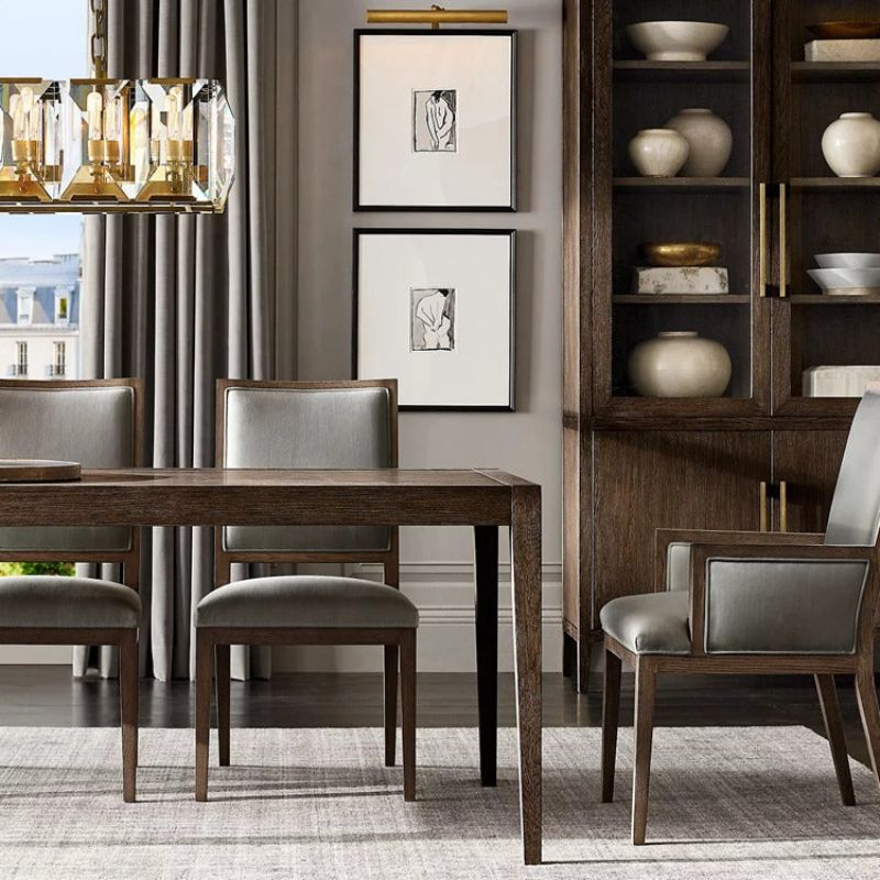 Hawsan Multicurve Crystal Rectangular Chandelier 55“ - Lightings Menu