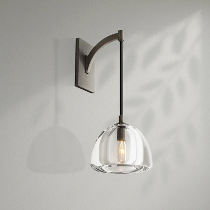 Hemispher Modern Glass Wall Sconce - Lightings Menu