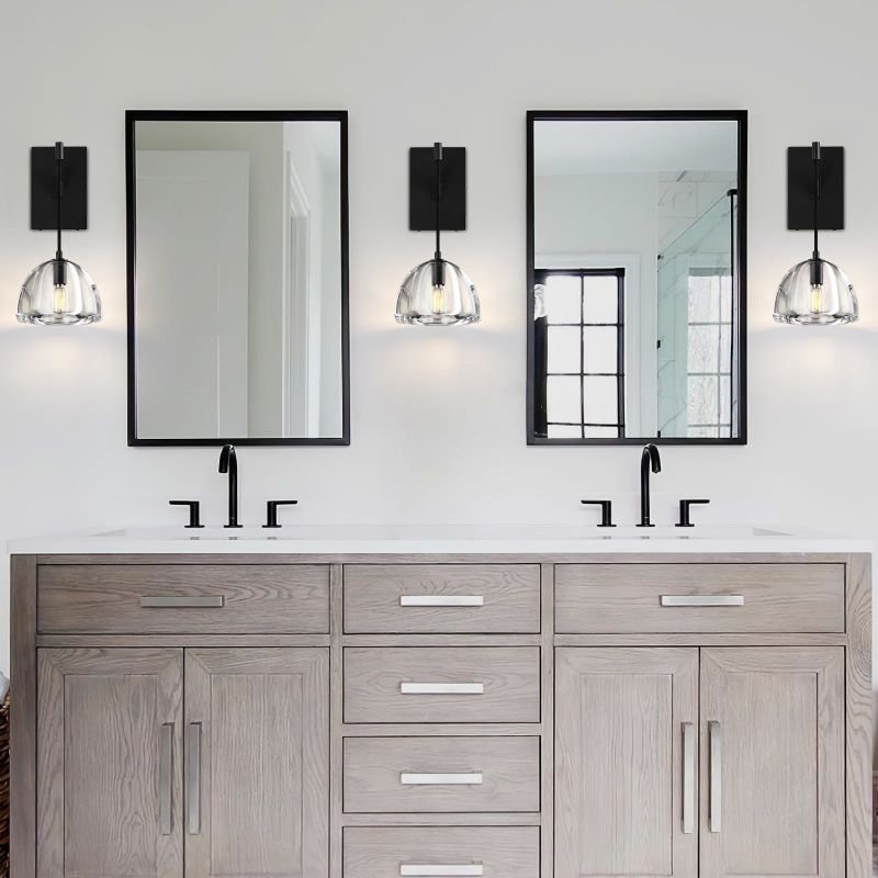 Hemispher Modern Glass Wall Sconce - Lightings Menu