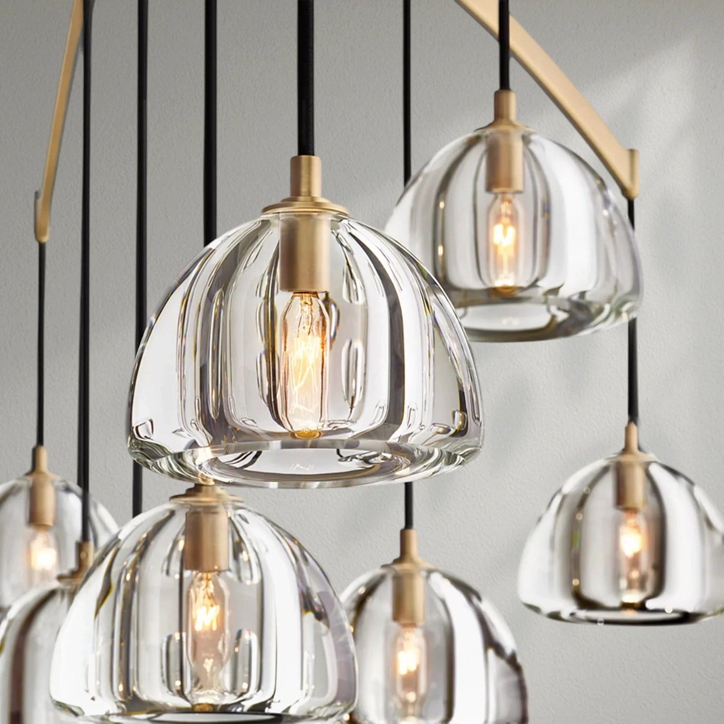 Hemispher Round Chandelier - Lightings Menu