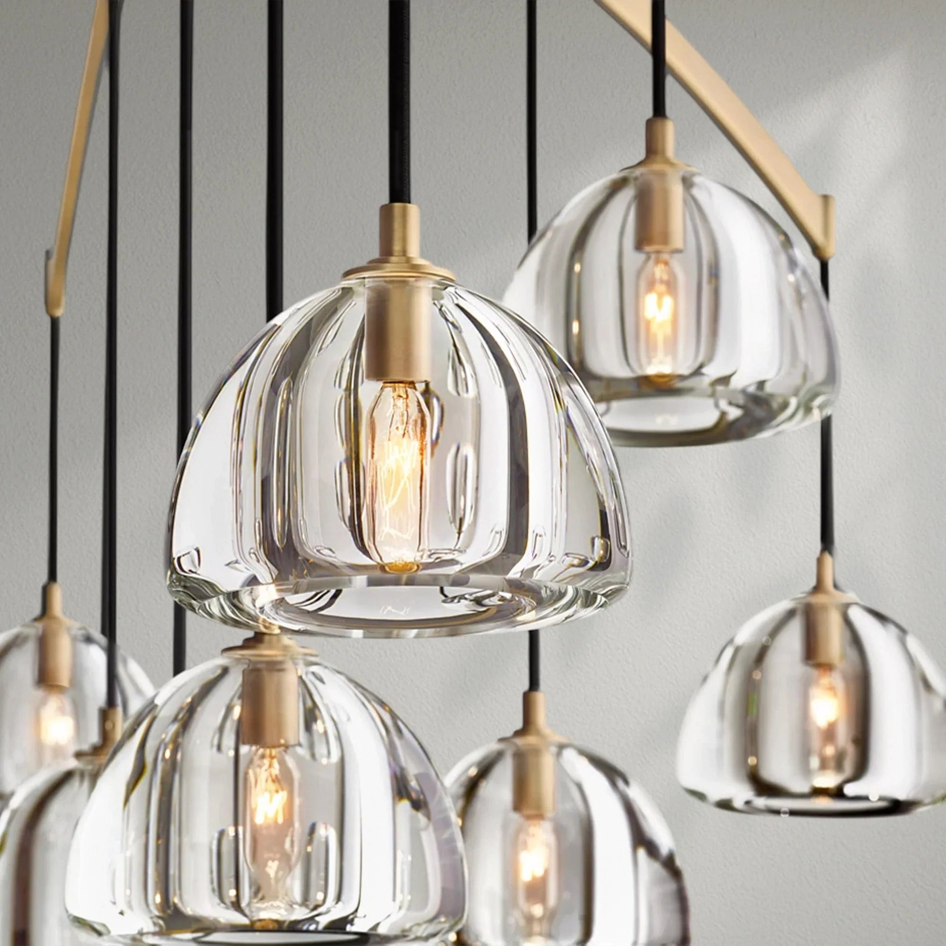 Hemispher Round Chandelier - Lightings Menu