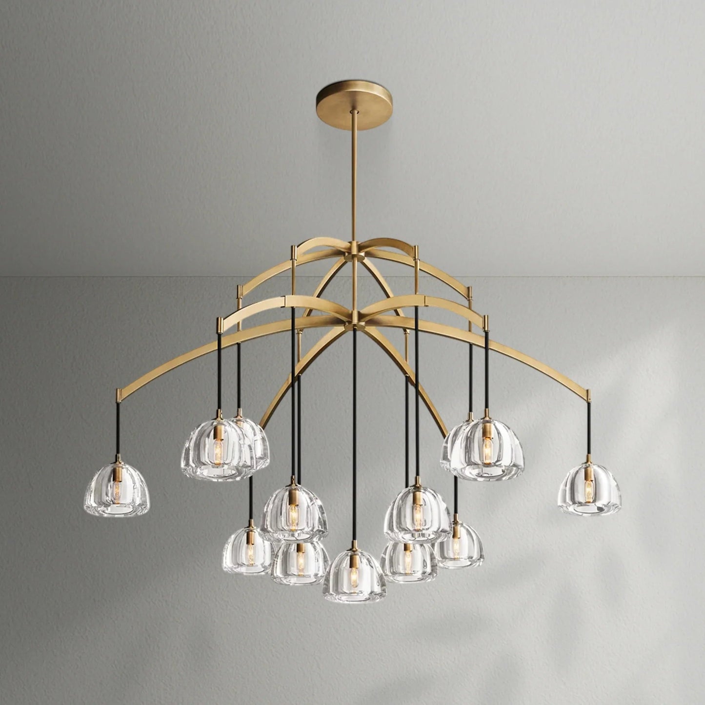 Hemispher Round Chandelier - Lightings Menu