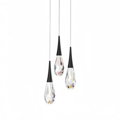 Hibiscus LED Multi Light Pendant Light Round Chandelier - Lightings Menu