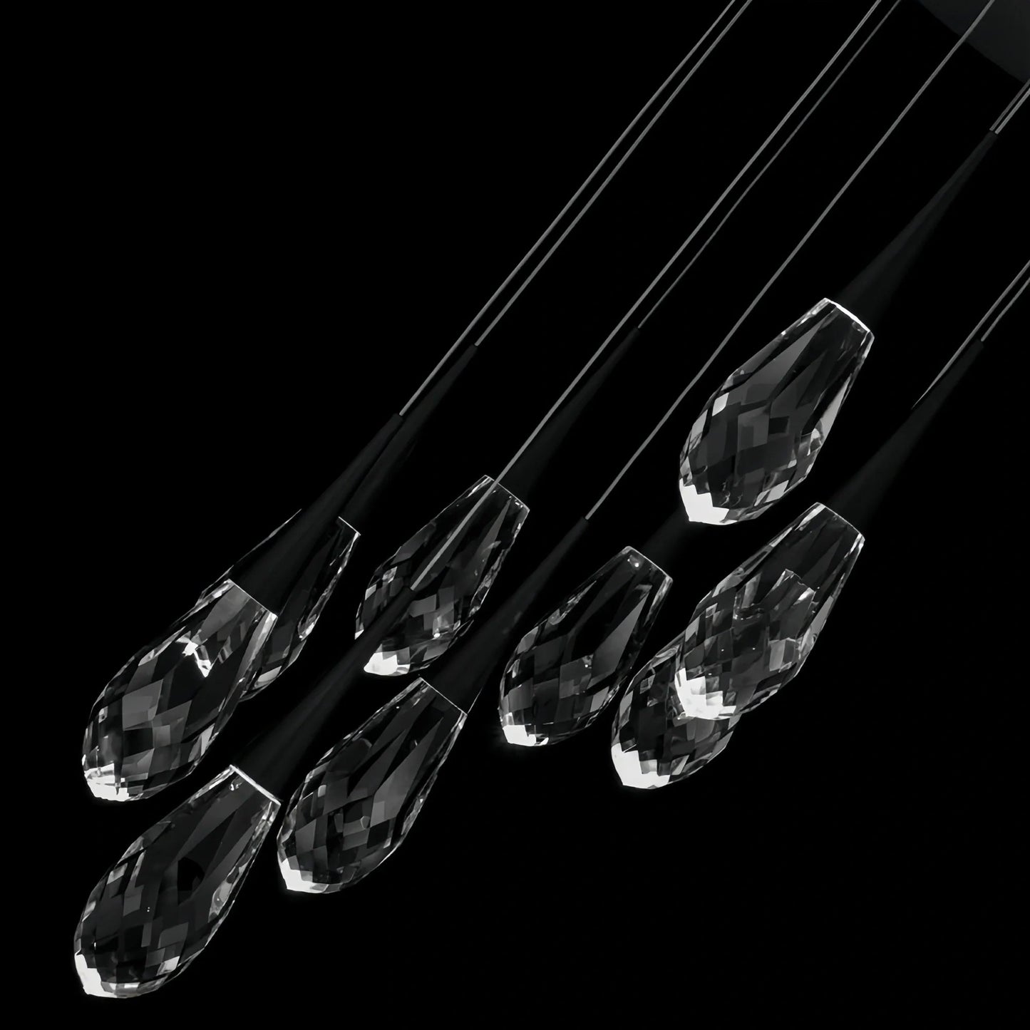 Hibiscus LED Multi Light Pendant Light Round Chandelier - Lightings Menu
