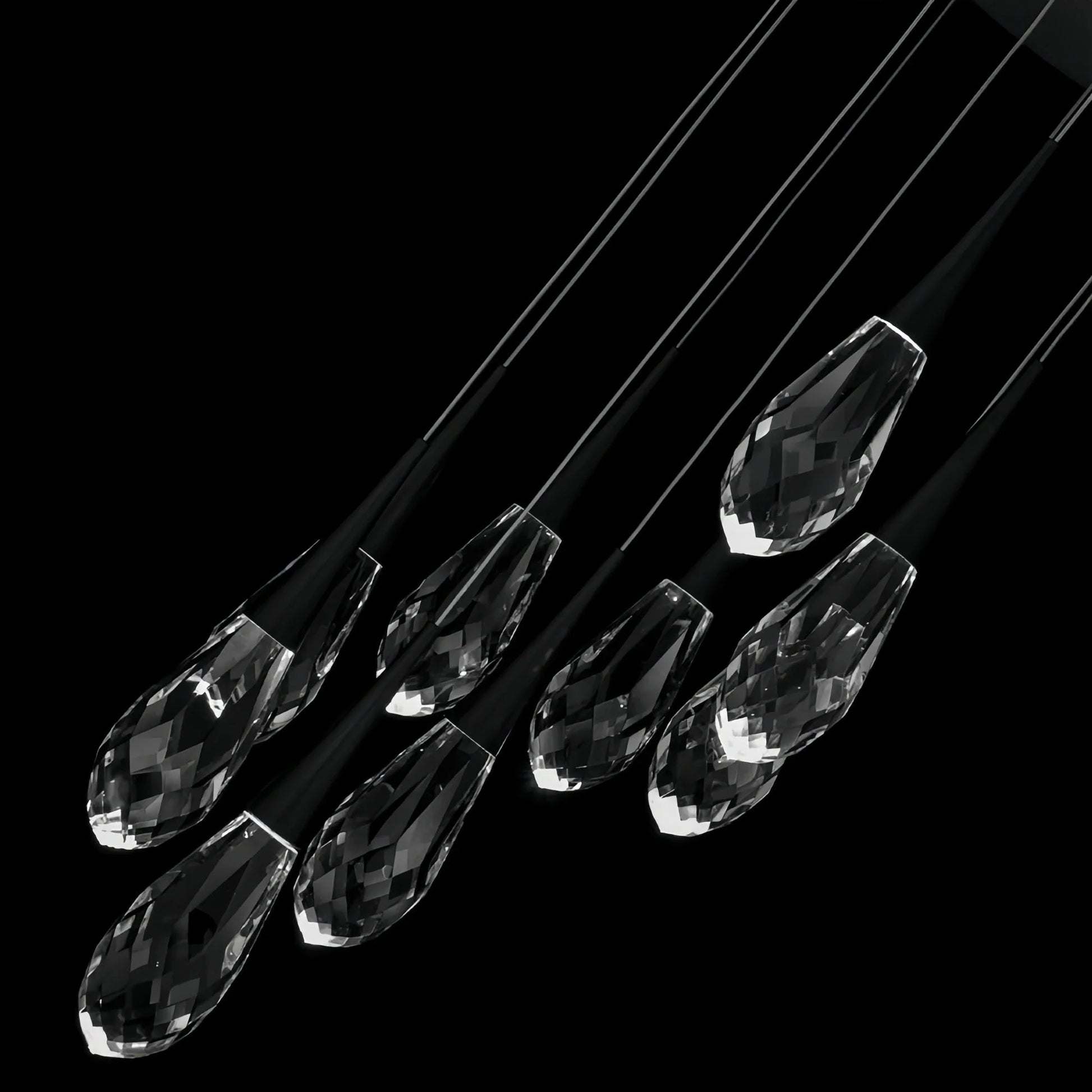 Hibiscus LED Multi Light Pendant Light Round Chandelier - Lightings Menu