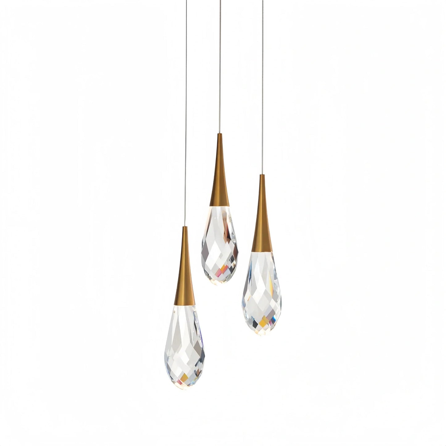 Hibiscus LED Multi Light Pendant Light Round Chandelier - Lightings Menu