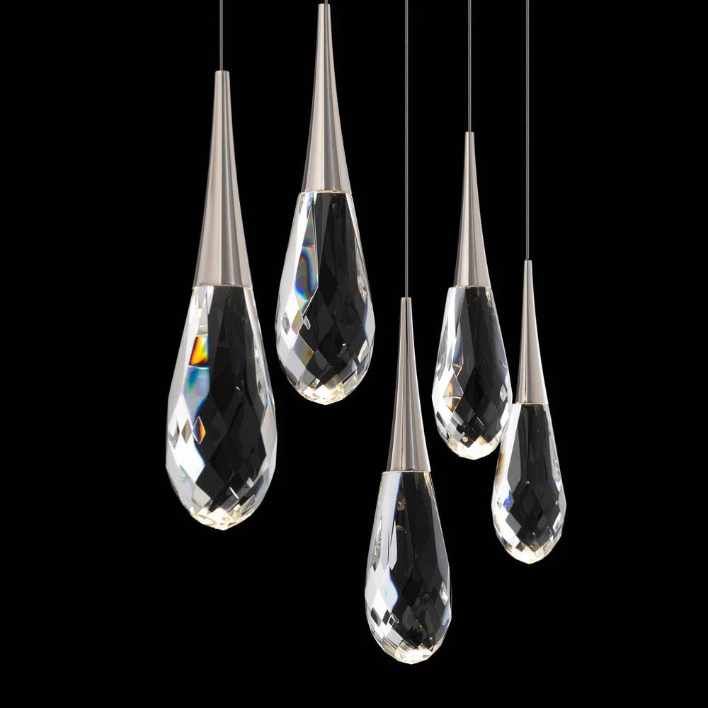 Hibiscus Linear LED Multi Pendant Light - Lightings Menu