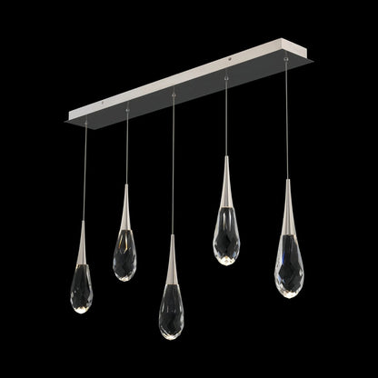 Hibiscus Linear LED Multi Pendant Light - Lightings Menu