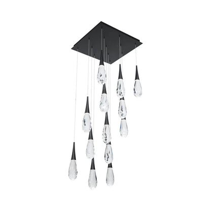 Hibiscus Square LED Multi Pendant Light - Lightings Menu