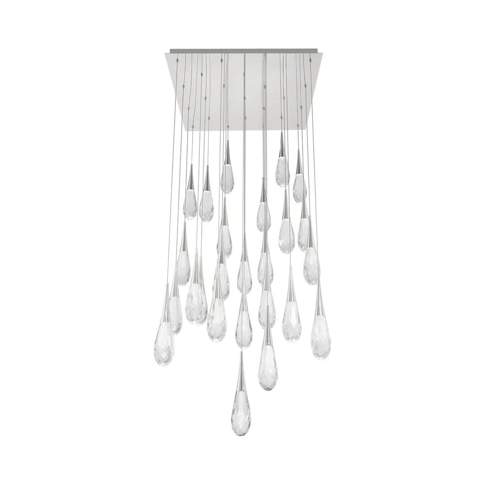 Hibiscus Square LED Multi Pendant Light - Lightings Menu