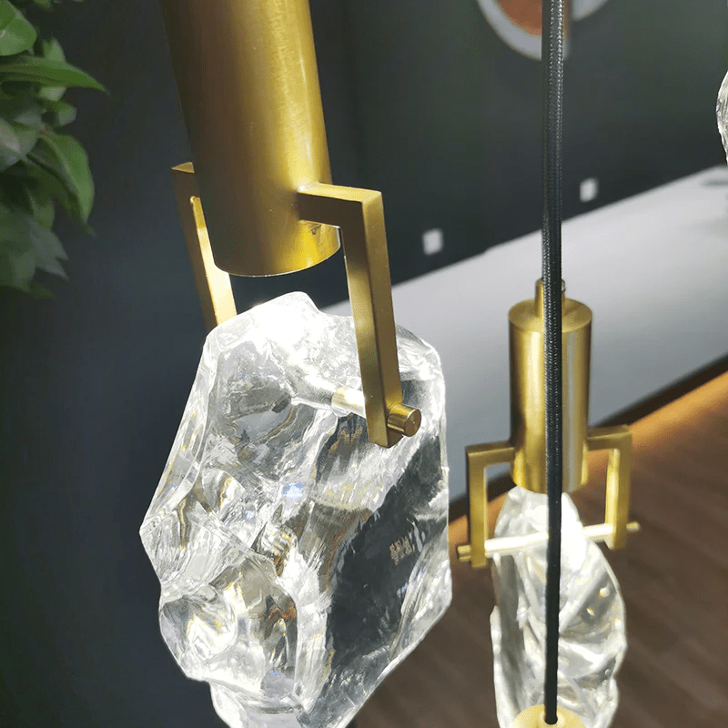 Hosea Modern Crystal Pendant Light - Lightings Menu