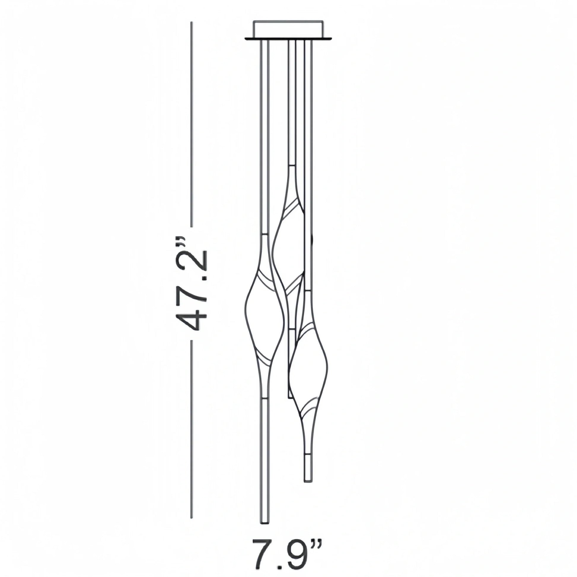 Il Pezzo 12 Round Chandelier 3 - Light - Lightings Menu
