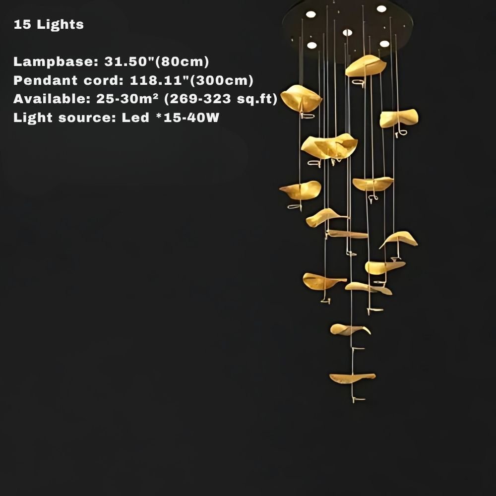 Jenisso Vintage Staircase Chandelier - Lightings Menu