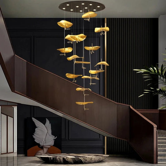 Jenisso Vintage Staircase Chandelier - Lightings Menu