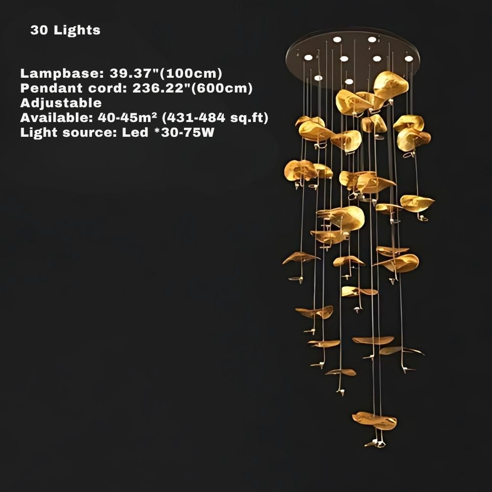 Jenisso Vintage Staircase Chandelier - Lightings Menu
