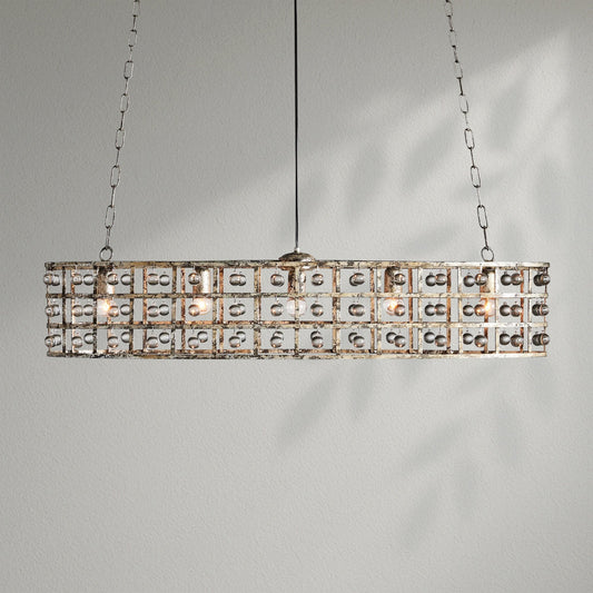 La Cagem 5 - Light Oval Chandelier - Lightings Menu