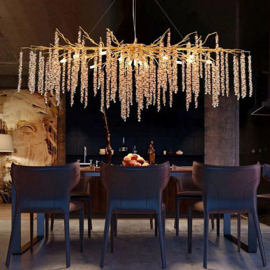 Lacuna Dining Room Branch Chandelier - Lightings Menu