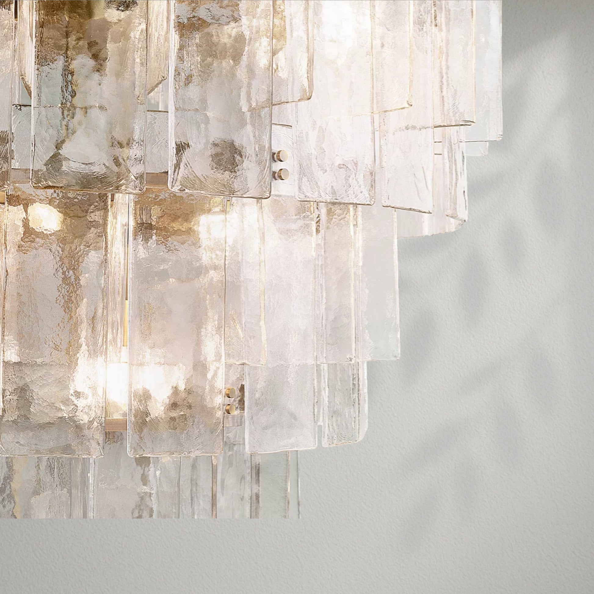 Lattico Multi - Layer Round Chandelier - Lightings Menu