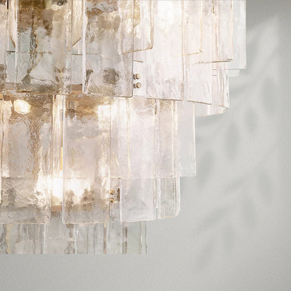 Lattico Multi - Layer Round Chandelier - Lightings Menu