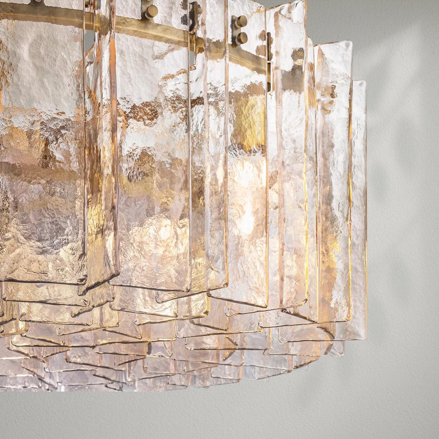Lattico Round Chandelier - Lightings Menu