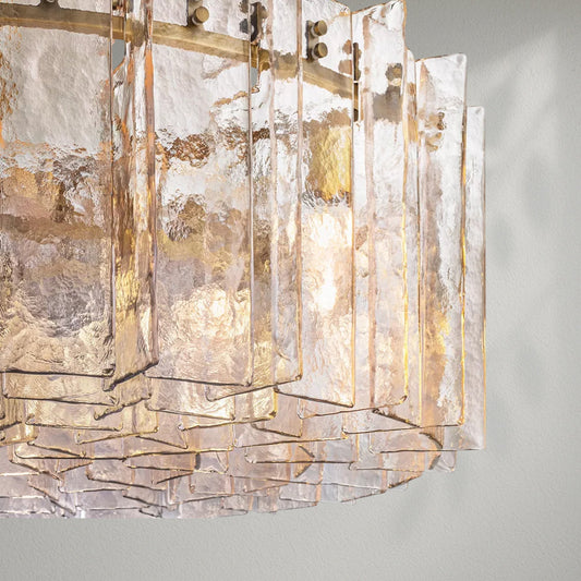 Lattico Round Chandelier - Lightings Menu