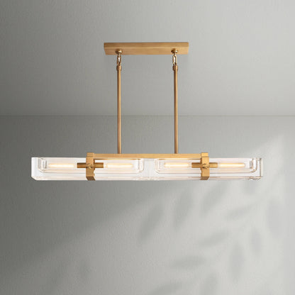 Lavilen Linear Chandelier - Lightings Menu