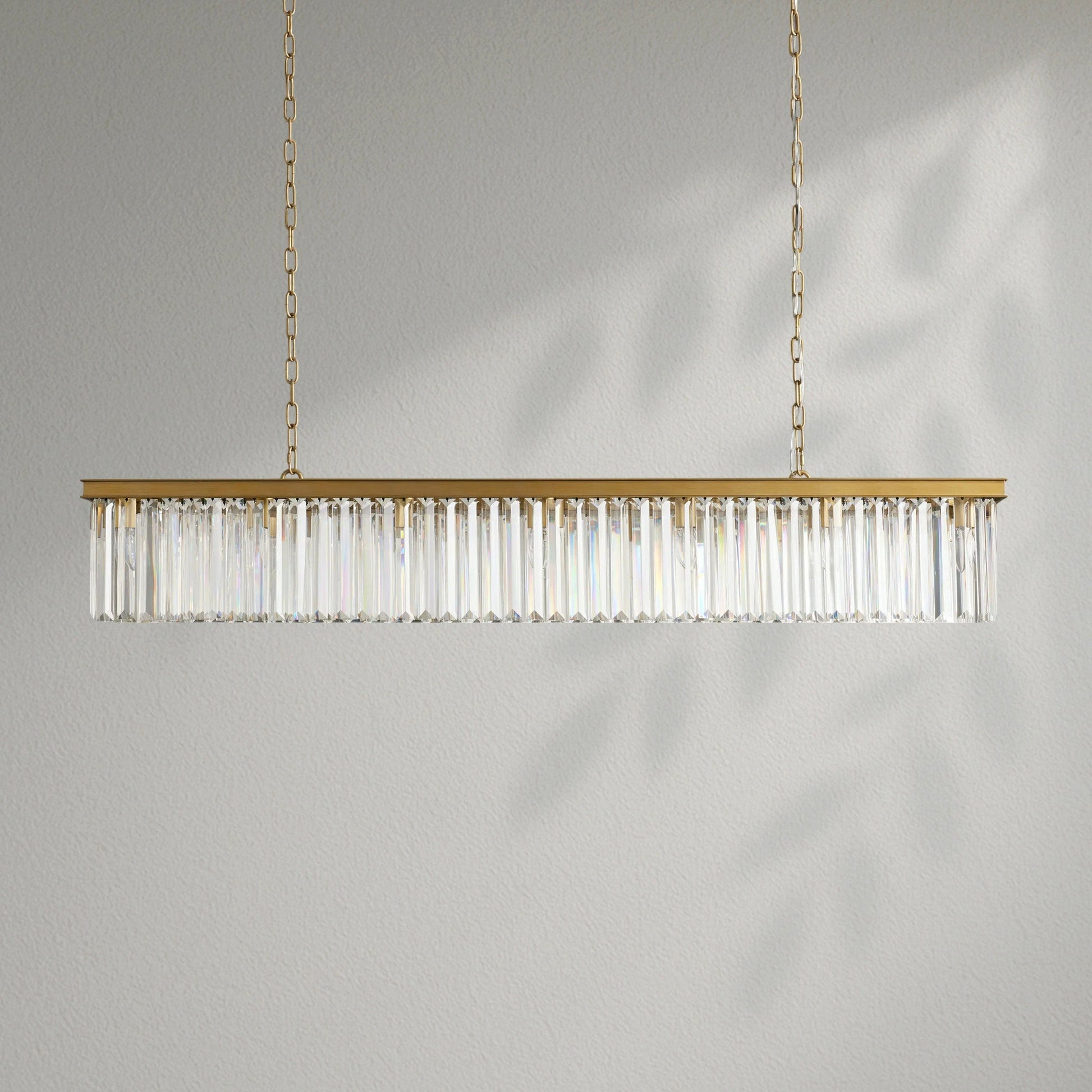 Leylind Rectangular Chandelier - Lightings Menu
