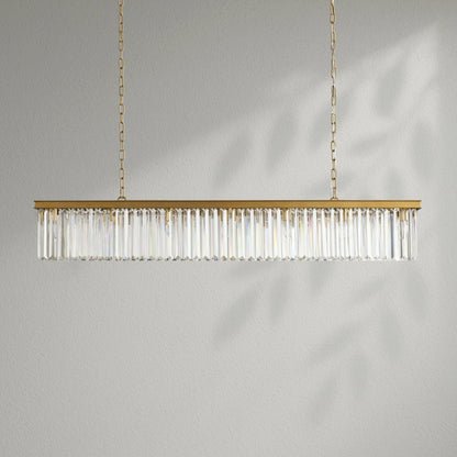 Leylind Rectangular Chandelier - Lightings Menu
