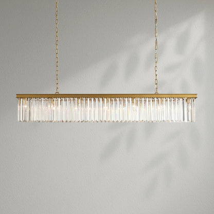 Leylind Rectangular Chandelier - Lightings Menu