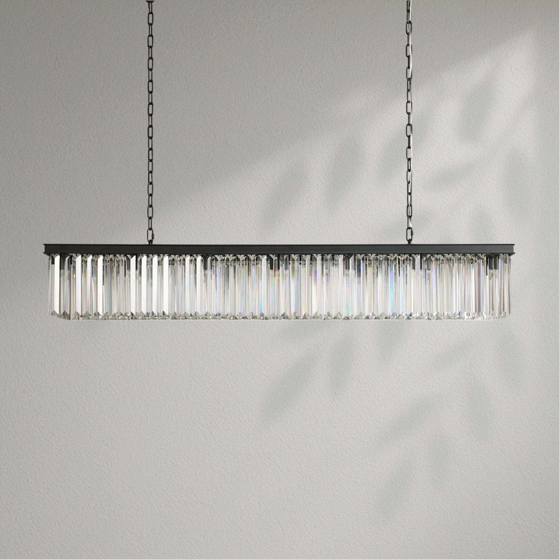 Leylind Rectangular Chandelier - Lightings Menu
