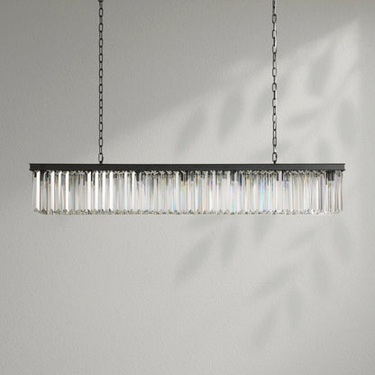 Leylind Rectangular Chandelier - Lightings Menu
