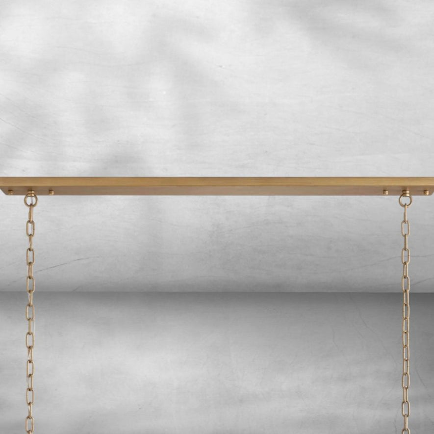 Leylind Rectangular Chandelier - Lightings Menu