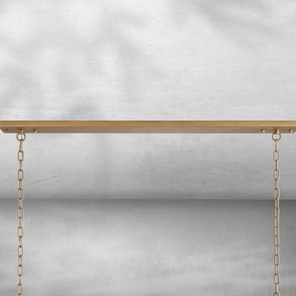 Leylind Rectangular Chandelier - Lightings Menu