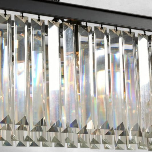 Leylind Rectangular Chandelier - Lightings Menu