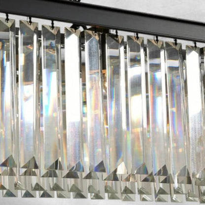 Leylind Rectangular Chandelier - Lightings Menu