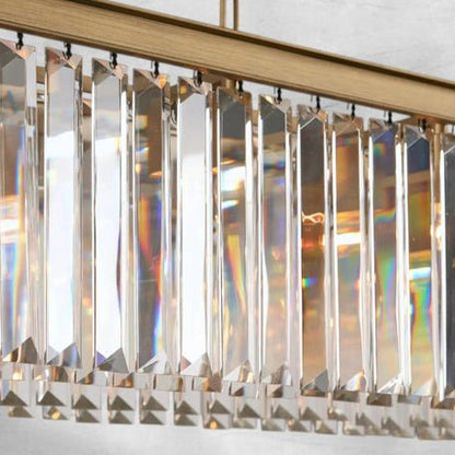Leylind Rectangular Chandelier - Lightings Menu