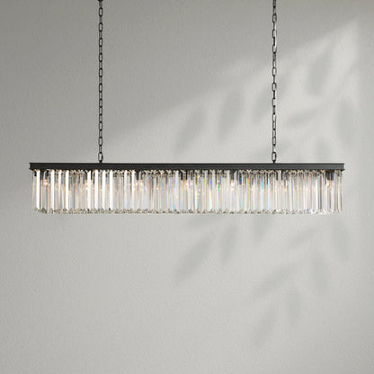 Leylind Rectangular Chandelier - Lightings Menu