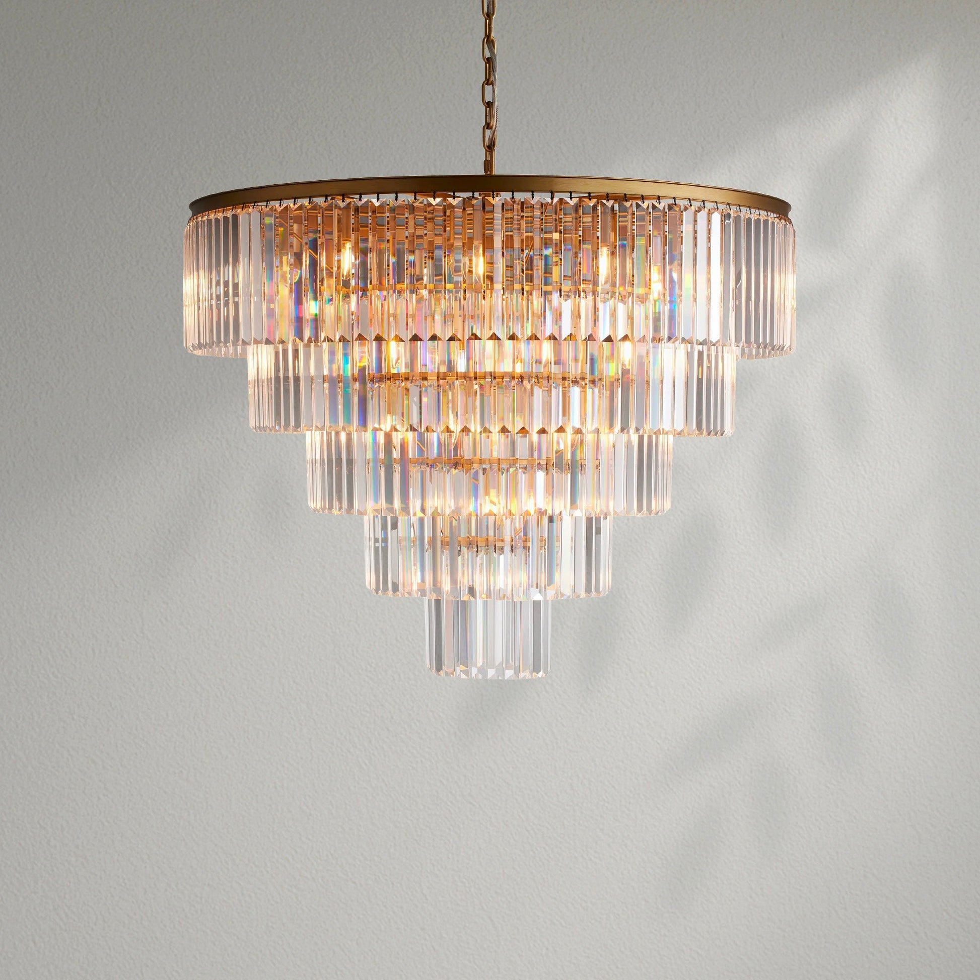 Leylind Tiered Round Chandelier - Lightings Menu